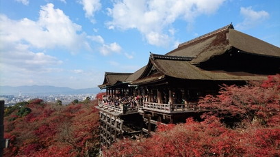 京都観光スポット：清水寺