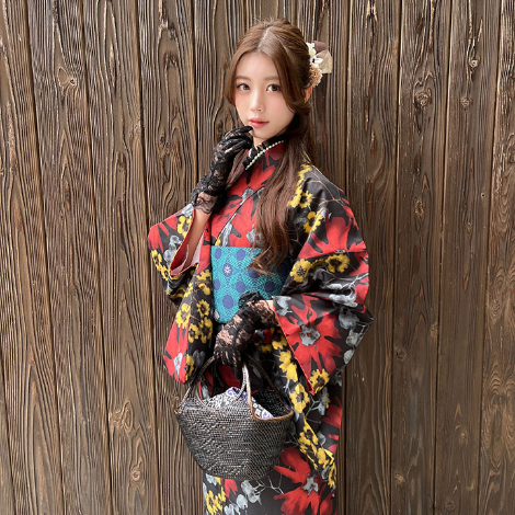 着物レンタル和楽の着物画像3
